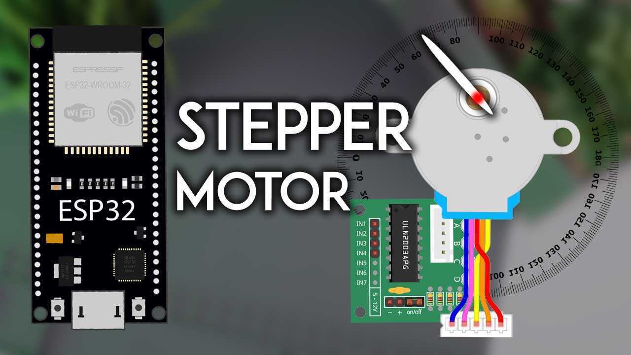 Moteur pas à pas ESP32 (pilote 28BYJ-48 et ULN2003)