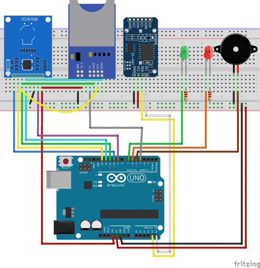 1641777848 59 Systeme de pointage Arduino avec RFID