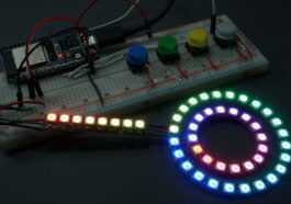 MicroPython : LED RVB adressables WS2812B avec ESP32 et ESP8266