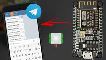 Télégramme : détection de mouvement ESP8266 NodeMCU avec notifications
