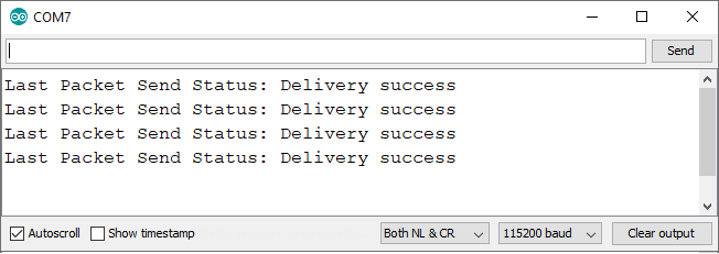 ESP-NOW envoie des données de plusieurs cartes à un moniteur série du récepteur ESP8266 NodeMCU Arduino IDE