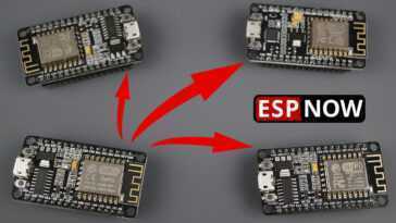 ESP-NOW avec ESP8266 : envoyer des données à plusieurs cartes (un à plusieurs)