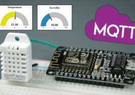ESP8266 NodeMCU MQTT - Publier les relevés des capteurs DHT11/DHT22 (Arduino)