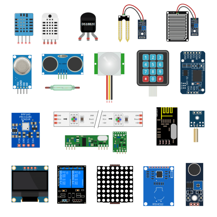 20 guides gratuits pour les modules et capteurs Arduino 1 20 guides gratuits pour les modules et capteurs Arduino