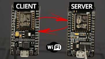 Communication Wi-Fi client-serveur ESP8266 entre deux cartes (NodeMCU)