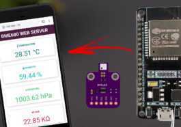 Serveur Web ESP32 avec BME680 - Station météo
