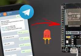 Télégramme : contrôler les sorties ESP32/ESP8266 avec Arduino IDE