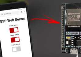 Serveur Web asynchrone ESP32 - Sorties de contrôle