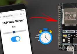 Serveur Web ESP32/ESP8266 : sorties de contrôle avec minuterie