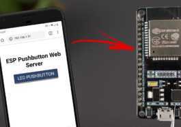 Serveur Web ESP32/ESP8266 : sorties de contrôle avec interrupteur momentané