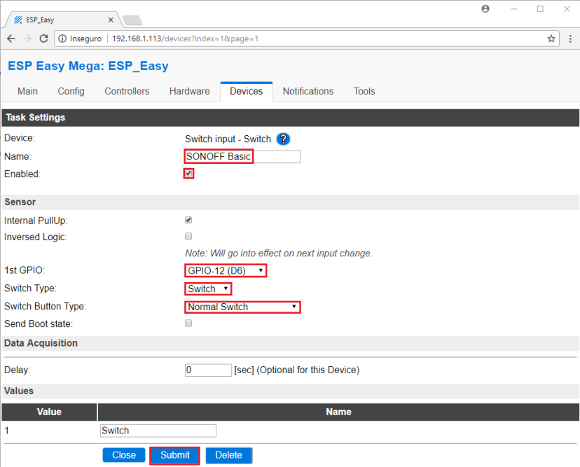 1644549131 558 Controlez le commutateur de base Sonoff avec le micrologiciel ESP