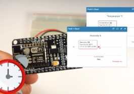 Tâche quotidienne ESP8266 - Publier les relevés de température sur ThingSpeak 205 Tâche quotidienne ESP8266 - Publier les relevés de température sur ThingSpeak