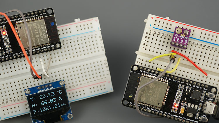 Communication Wi-Fi client-serveur ESP32 entre deux cartes 4 Pièces requises pour la communication client-serveur ESP32