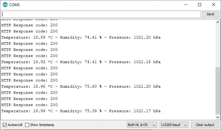 Communication Wi-Fi client-serveur ESP32 entre deux cartes 15 Test de l'ESP32 Client Serial Monitor Arduino IDE