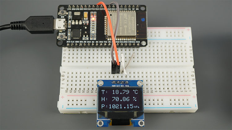 Communication Wi-Fi client-serveur ESP32 entre deux cartes 13 Le client ESP32 reçoit des lectures via HTTP GET Request BME280