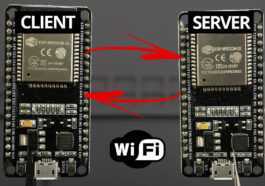 Communication Wi-Fi client-serveur ESP32 entre deux cartes 188 Communication Wi-Fi client-serveur ESP32 entre deux cartes
