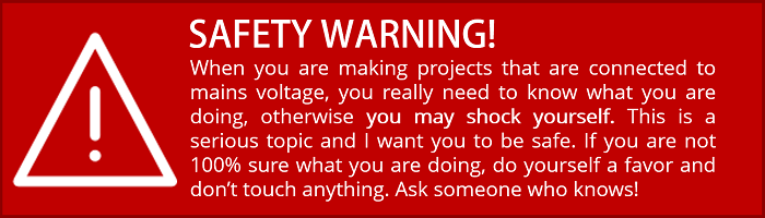 Alimentation ESP8266 avec convertisseur HLK PM03