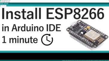 Installation de l'ESP8266 dans l'IDE Arduino (Windows, Mac OS X, Linux)