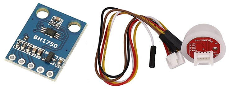 Cartes de dérivation du capteur de lumière ambiante BH1750