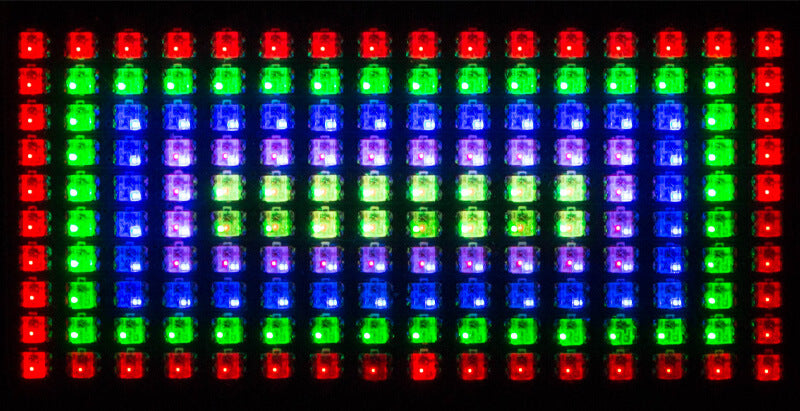 Couleurs de base de la matrice Waveshare Pico RGB