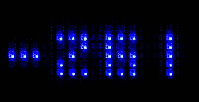 Matrice Waveshare Pico Affichage Valeurs numériques et temps