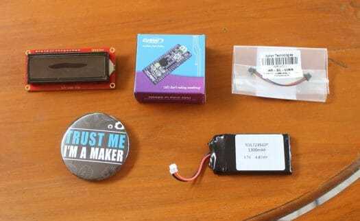 Batterie d'affichage du kit Rasperry Pi Pico Kit Rasperry Pi Pico avec écran et batterie