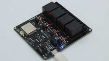 RelayFi - Une carte relais 4 canaux compatible Tasmota (Crowdfunding)