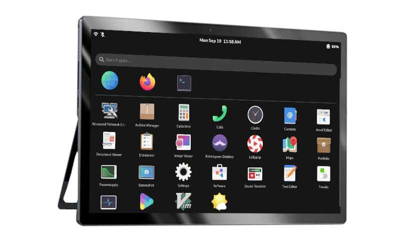 La tablette Juno exécute Manjaro Linux ou Mobian sur un processeur Celeron N5100 Jasper Lake
