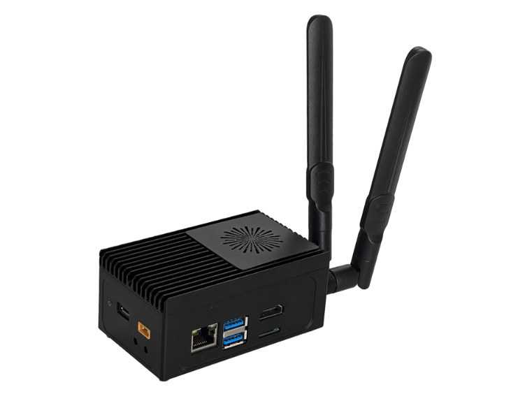 858 $ Le mini PC Linux comprend un module NVIDIA Jetson Xavier NX 8 Go, un SSD NVMe de 128 Go