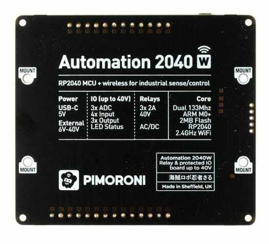 Carte d'automatisation Raspberry Pi Pico W 40V