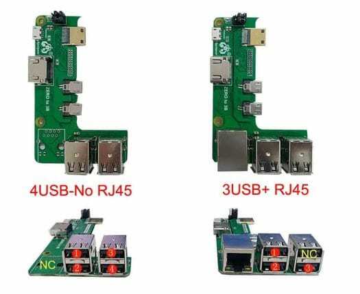Adaptateur Raspberry Pi Zero 2W vers Raspberry Pi 3
