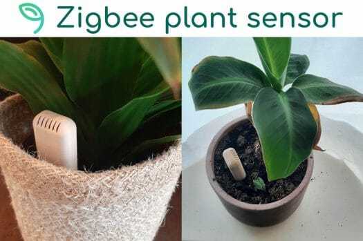 Capteur de plantes Zigbee
