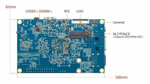 SSD RK3588S SBC M.2 NVMe