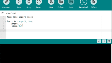 Laboratoire Arduino pour MicroPython - Un IDE MicroPython multiplateforme expérimental pour les cartes Arduino