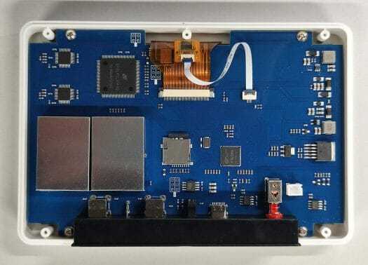 Structure FNIRSI 1013D2 Carte Allwinner F1C100s