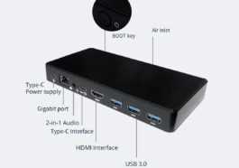 Le mini PC JX1 Intel Celeron N5105 place tous les ports sur le panneau arrière