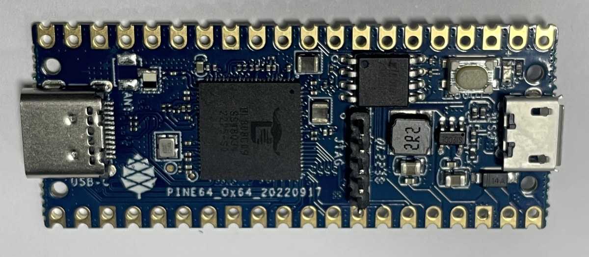Le SBC Pine64 Ox64 à 6 $ comprend le WiSoC multiprotocole RISC-V BL808 64 bits/32 bits avec 64 Mo de RAM