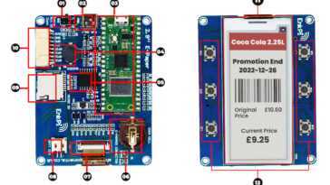 Ajoutez un écran ePaper au Raspberry Pi Pico W avec des écrans EnkPi de 2,9 pouces à 7,5 pouces (financement participatif)