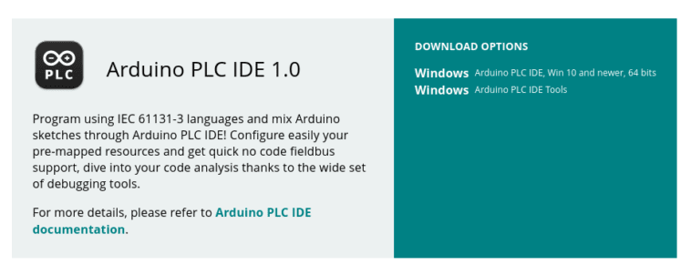 Arduino PLC IDE publié pour l'unité de contrôle de la machine Portenta, et bientôt Opta micro PLC 1 Arduino PLC IDE publié pour l'unité de contrôle de la machine Portenta, et bientôt Opta micro PLC