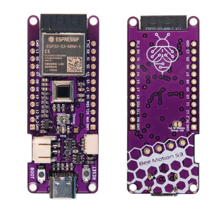 Bee Motion S3 - Une carte ESP32-S3 avec un capteur de mouvement PIR (Crowdfunding) 1 Bee Motion S3 - Une carte ESP32-S3 avec un capteur de mouvement PIR (Crowdfunding)