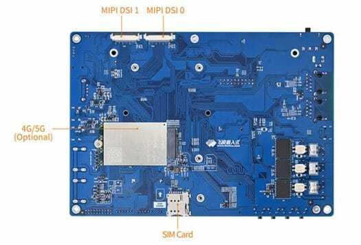 Carte porteuse RK3588 module 5G MIPI DSI Carte porteuse RK3588 module 5G MIPI DSI