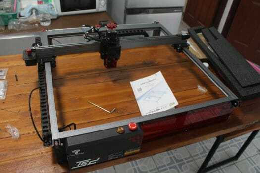 Graveur laser TwoTrees TS2 assemblé Graveur laser TwoTrees TS2 assemblé