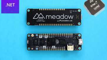 La carte MCU Meadow F7v2 Feather STM32F7 prend en charge la programmation .NET, C#