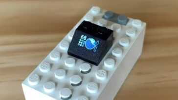 La brique LEGO avec Raspberry Pi RP2040 exécute Doom