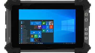 Tablette robuste AAEON RTC-710AP dotée d'une batterie remplaçable à chaud pour un fonctionnement continu