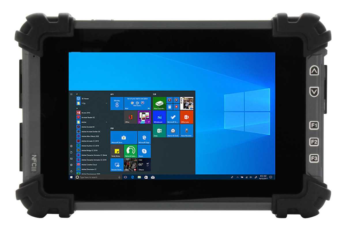 Tablette robuste AAEON RTC-710AP dotée d'une batterie remplaçable à chaud pour un fonctionnement continu