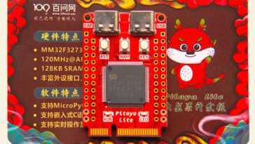 La carte DshanMCU Pitaya Lite à 4 $ est livrée avec un microcontrôleur MM32 Arm Cortex-M3
