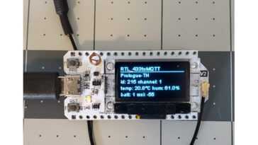 433 MHz n'est pas mort !  Utilisation d'une carte ESP32 avec module LoRa pour communiquer avec des capteurs 433 MHz