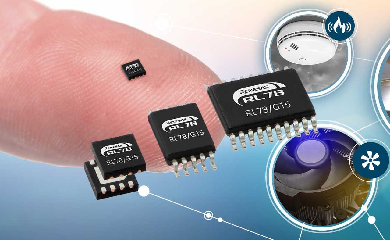 Le microcontrôleur Renesas RL78/G15 8 bits est proposé dans un boîtier 3x3 mm 66 Le microcontrôleur Renesas RL78/G15 8 bits est proposé dans un boîtier 3x3 mm