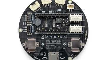 Arduino MKR IoT Carrier Rev2 reçoit un capteur environnemental Bosch BME688 4-en-1